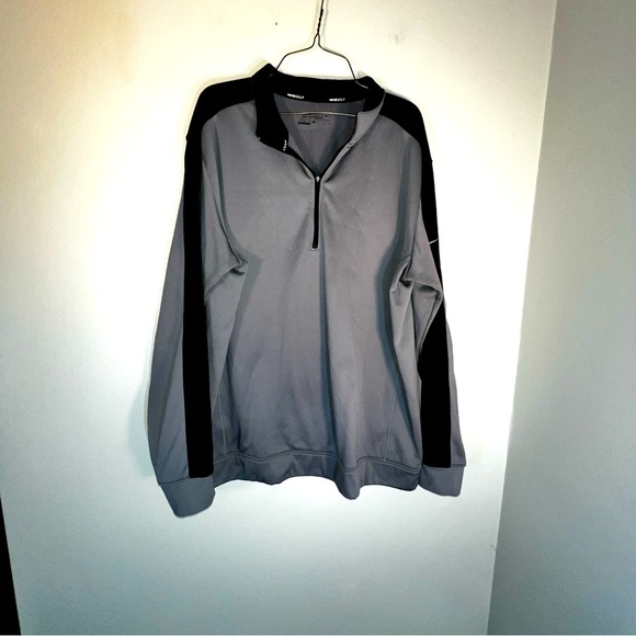 Mens Nike Golf Therma Fit 1/4 Quarter Zip Tour‎ Performance Red Pullover Size XL - Picture 1 of 9